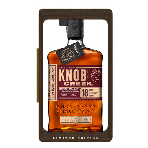 Knob Creek Kentucky Straight Bourbon Whiskey Aged 18 Years 18 year 750 ml
