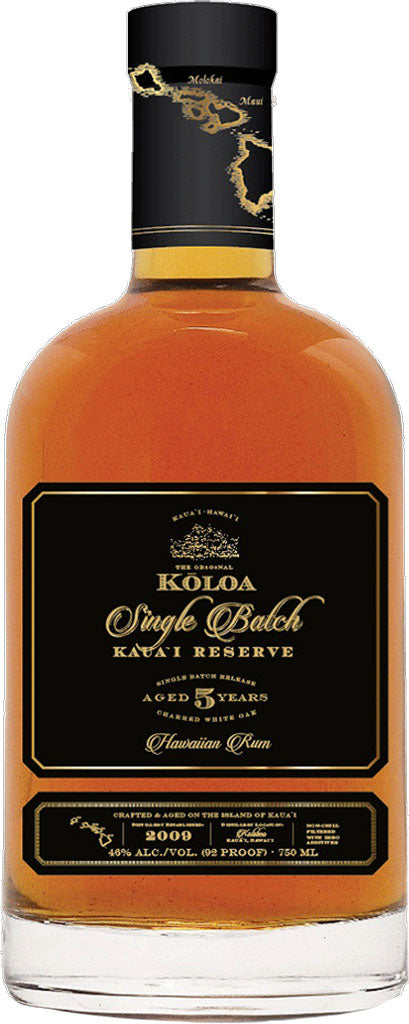 Koloa Single Barrel Kaua'i Reserve 5 Year 750 ML