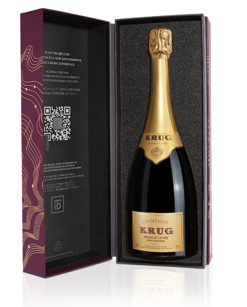 Krug Grande Cuvee 170th Edition Music Box 750ml