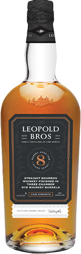 Leopold Bros 8 Year Bourbon Cask Strength 750ml