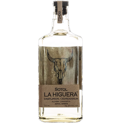 La Higuera Sotol Dasylirion Cedrosanum Durango 750ml bottle