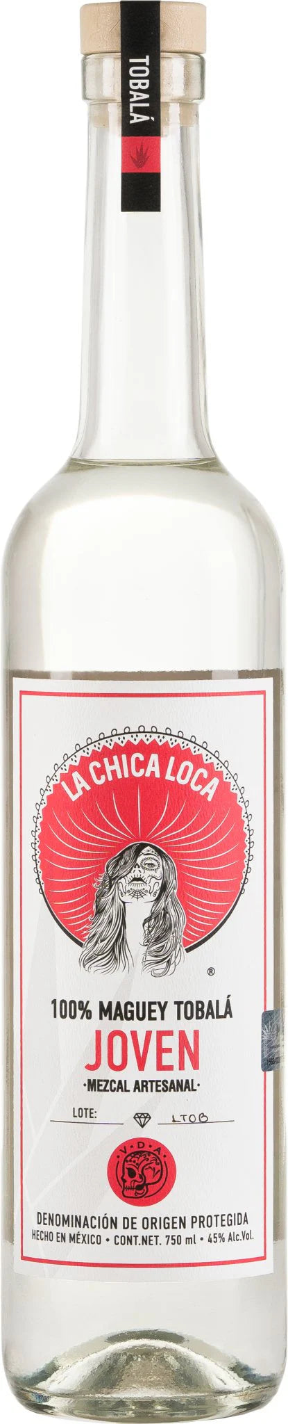 La Chica Loca Mezcal Espadin Tobala 750ml