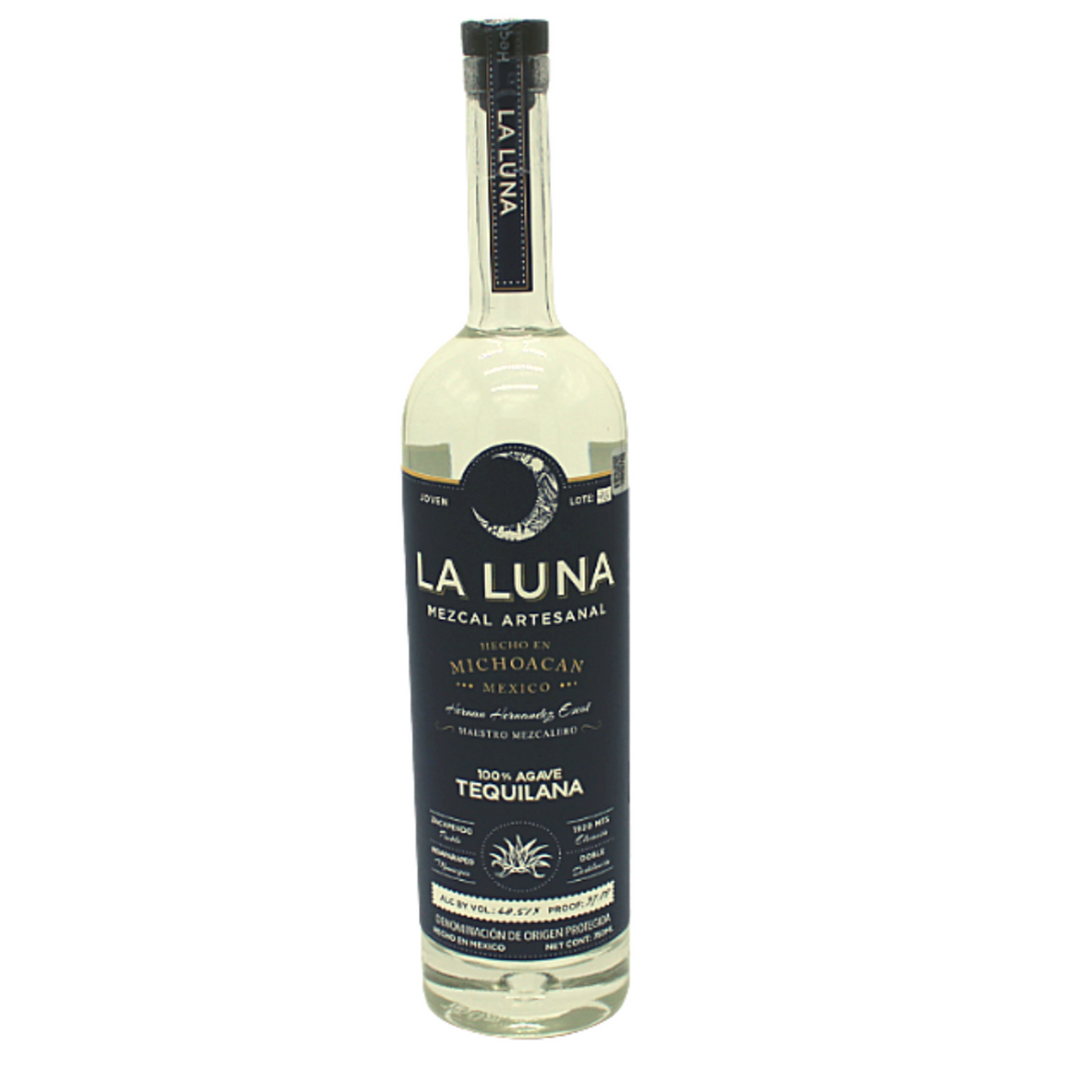 LA LUNA Mezcal Artesanal  Tequilana Joven 750 ml