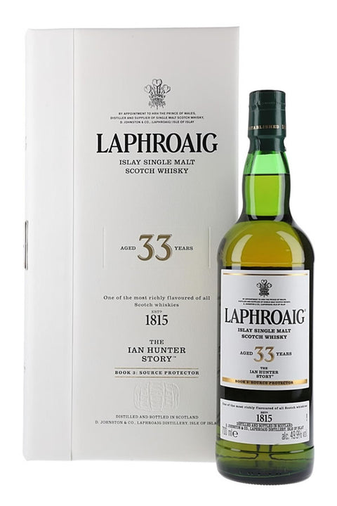 Laphroaig The Ian Hunter Story Book 3 Stoch Whiskey 33 year 750ml