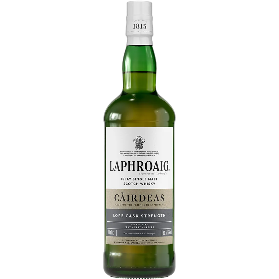 Laphroaig Cairdeas Lore Cask Strength Islay Single Malt Scotch 700ml bottle