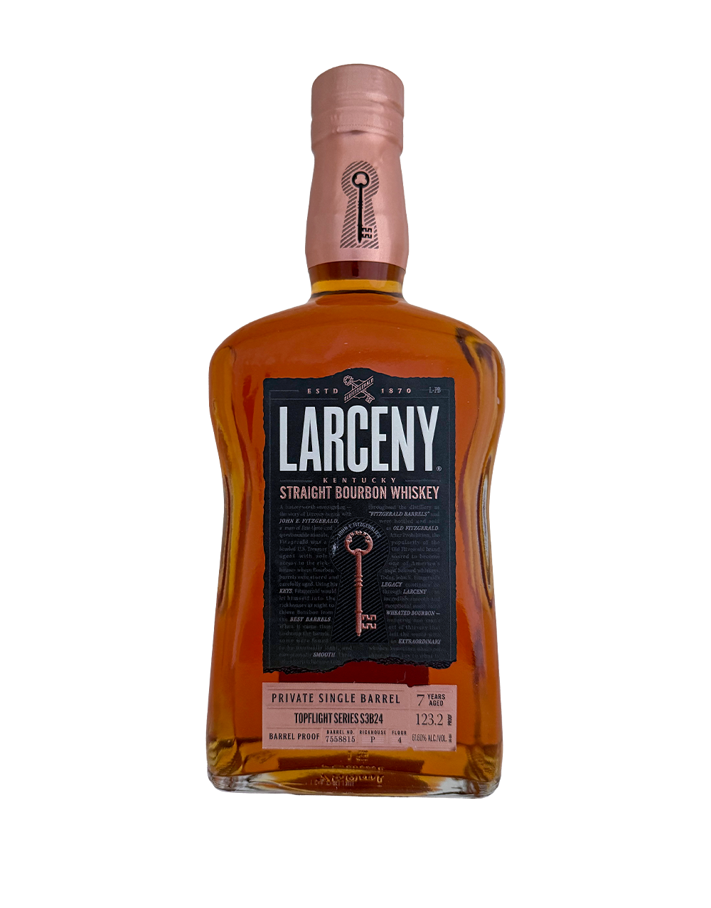 Larceny Topflight Series S3B24 Straight Bourbon 7 year 750ml