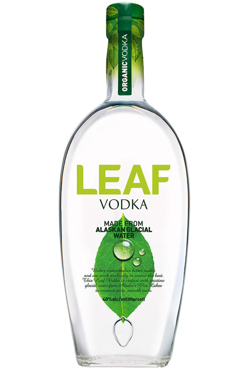 Leaf Alaskan Glacial Water Vodka (80 proof) 750 ml