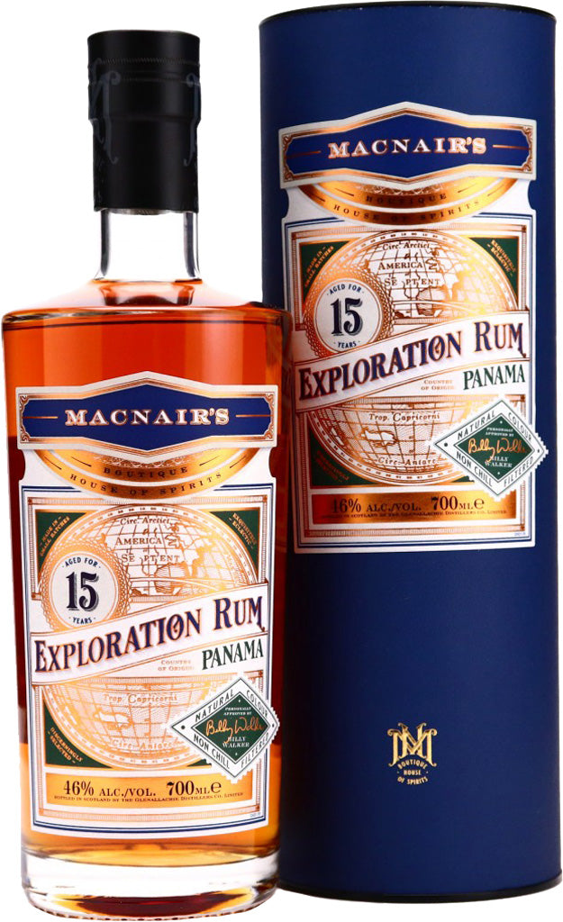 MacNairs 15 yr Exploration Rum 700ml
