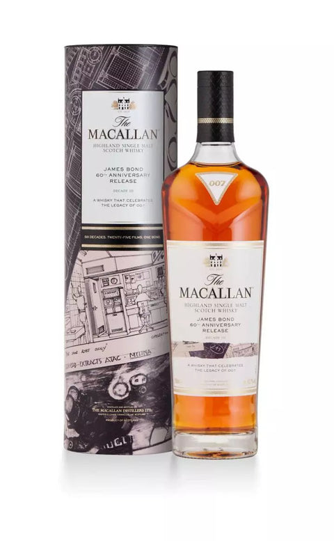 Macallan James Bond 60th Anniversary Release Decade III 700 ml
