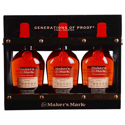 Makers Mark Final Chapter 2019-2021 gift pack of 3 375 ml