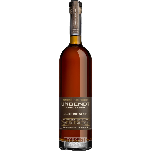 Unbendt Unblended Straight Malt Whiskey 750 ml