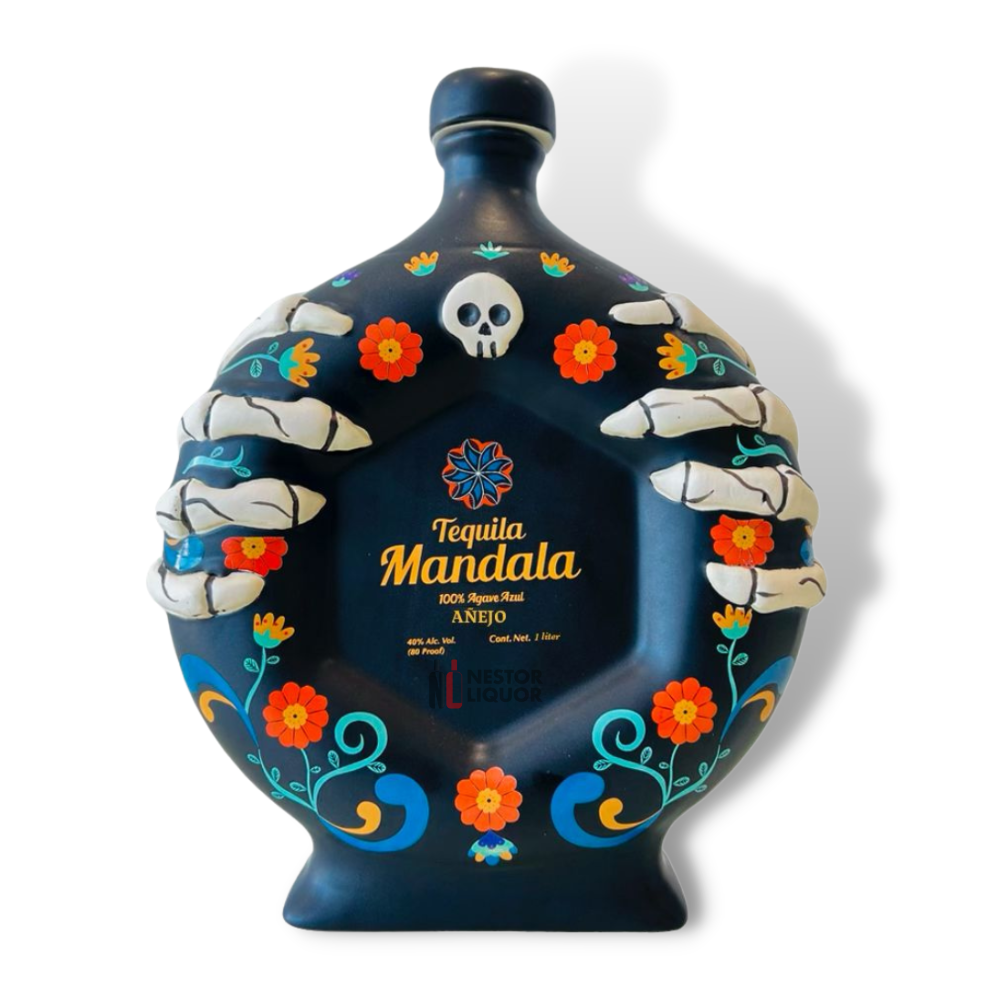 Tequila Mandala Tequila Mandala Dia De Los Muertos Limited Edition Anejo 1 L