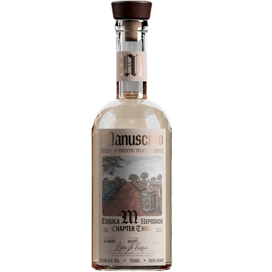 Manuscrito Tequila Reposado Chapter Three 750ml bottle