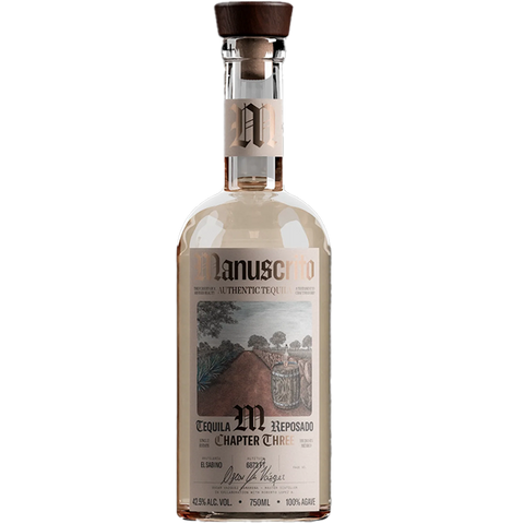 Manuscrito Tequila Reposado Chapter Three 750ml bottle