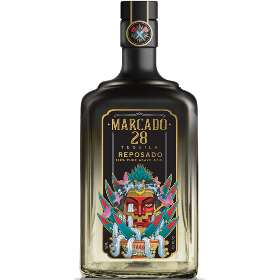 Marcado 28 Tequila Reposado 750 ml bottle