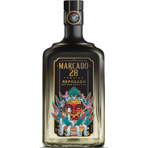 Marcado 28 Tequila Reposado 750 ml bottle