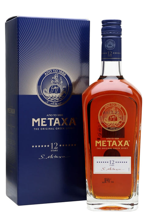 Metaxa 12 Star Greek Specialty Liquor 750 ml