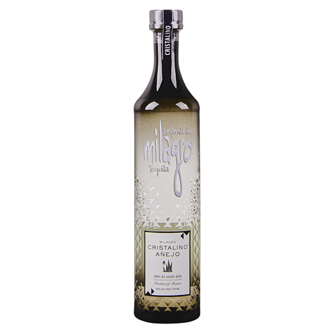 Milagro Cristalino Anejo 750 ML