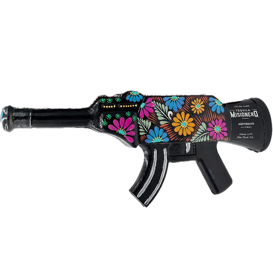 Misionero Rifle Reposado Tequila 1L bottle