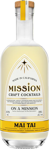 Mission Craft Cocktails Mai Tai 375ml bottle