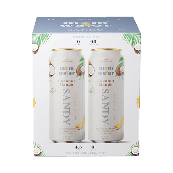 Mom Water Sandy Coconut Mango (4 Pack) 4x355 ML