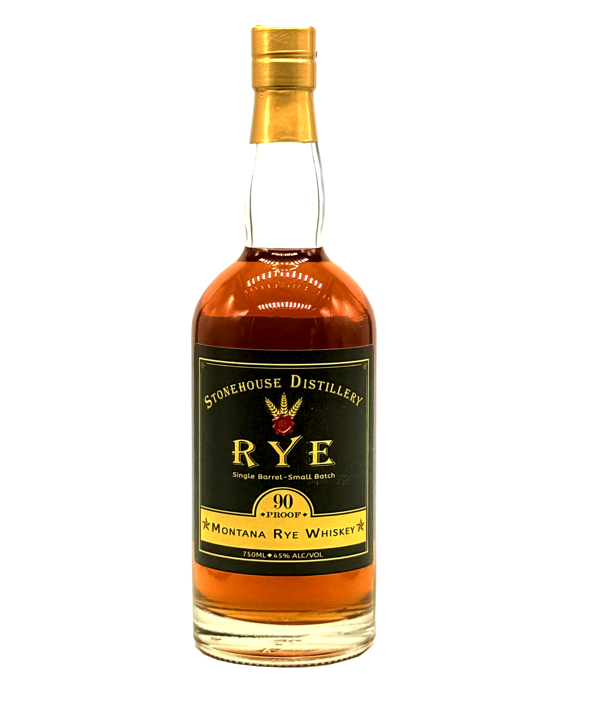 Stonehouse Distillery Montana Rye Whiskey 750ml bottle
