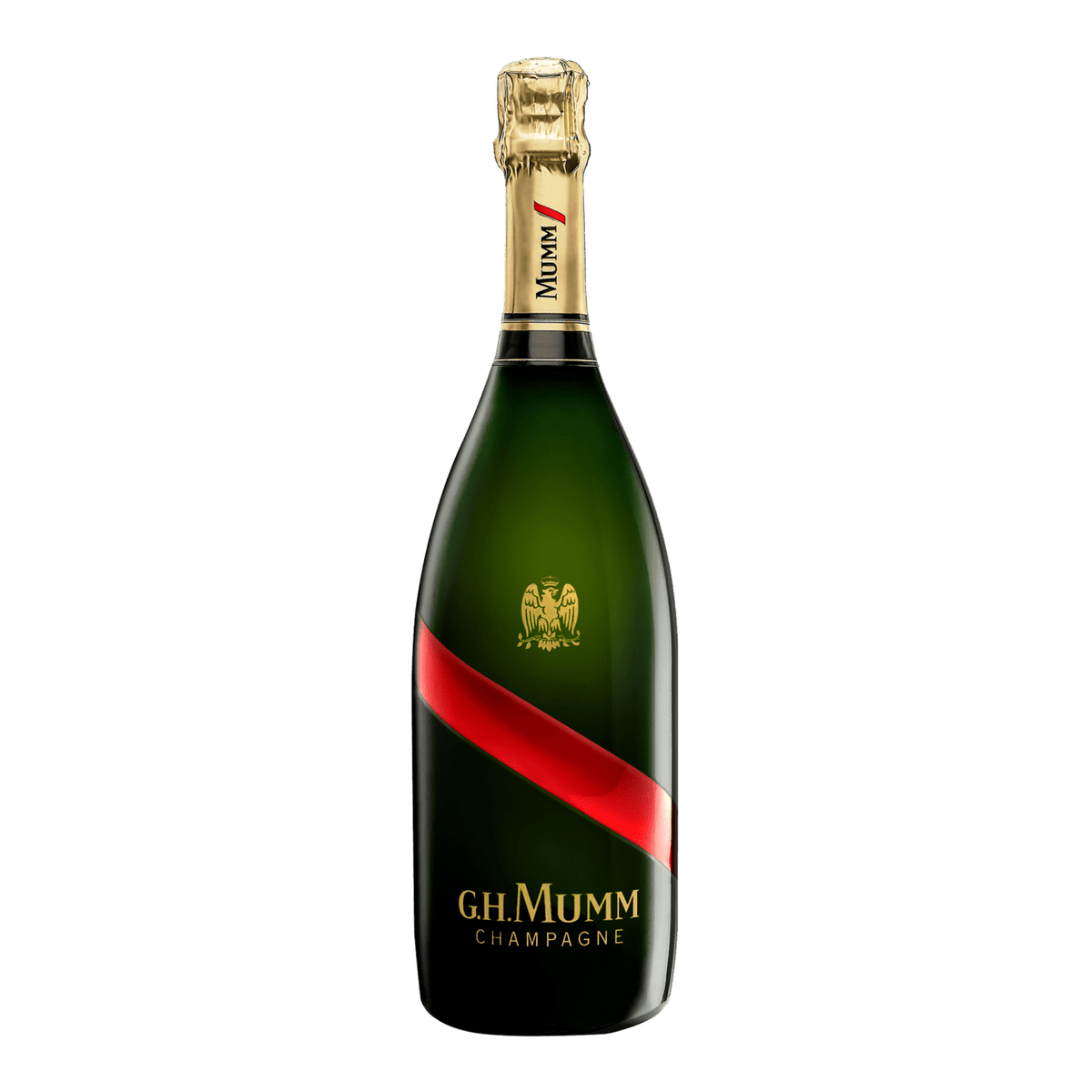 GH Mumm Grand Cordon Set Featuring Two of the Innovative New Glassware The Cloupe 750 ml