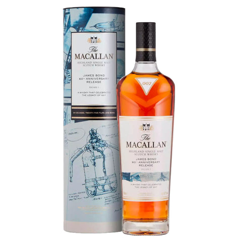 Maccallan James Bond 60th Anniversary Single Malt Scotch Decade V Edition