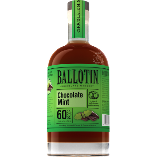 Keg N Bottle Ballotin Chocolate Mint 750ml