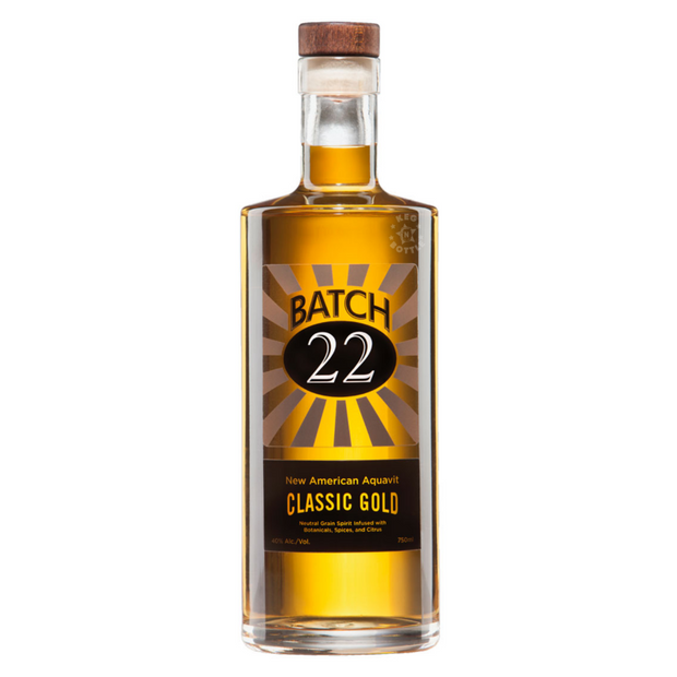 Batch 22 New American Aquavit Classic Gold 750 ml