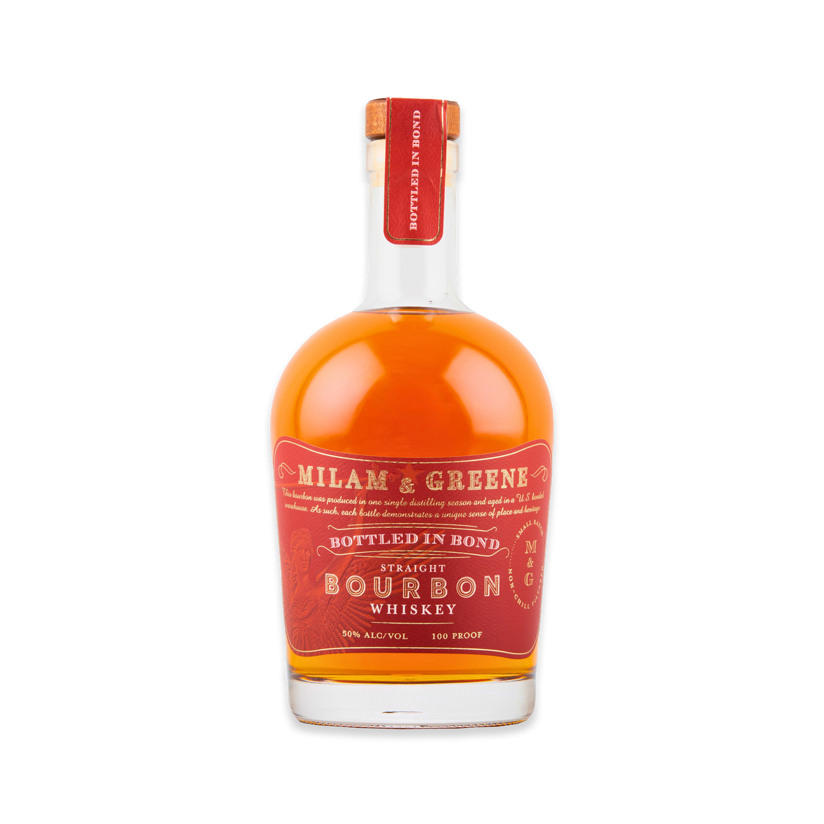 Milam & Greene Straight Bourbon Bottles In Bond 750ml