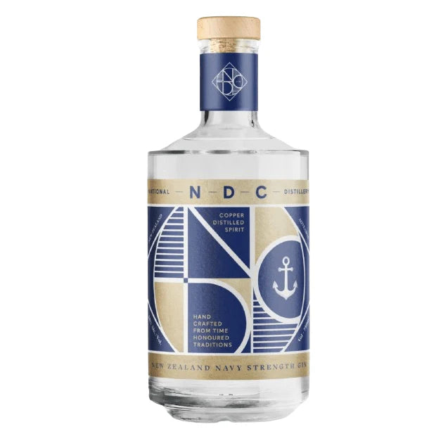 The National Distillery Company New Zealand Navy Strength Gin 750ml bottle