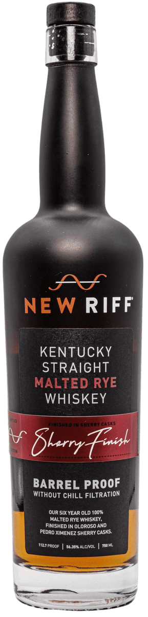 New Riff Sherry Finished Malted Rye Whiskey 750ml