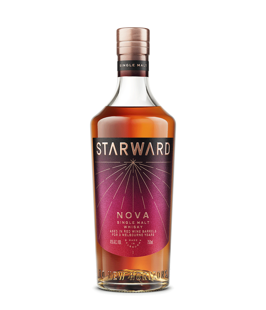Starward Nova Single Malt Aged in Red Wine Barrels 750 ML