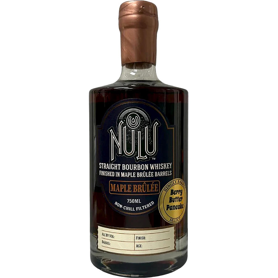 Nulu Straight Bourbon Maple Brulee Barrels Berry Butter Pancake B956 750ml bottle