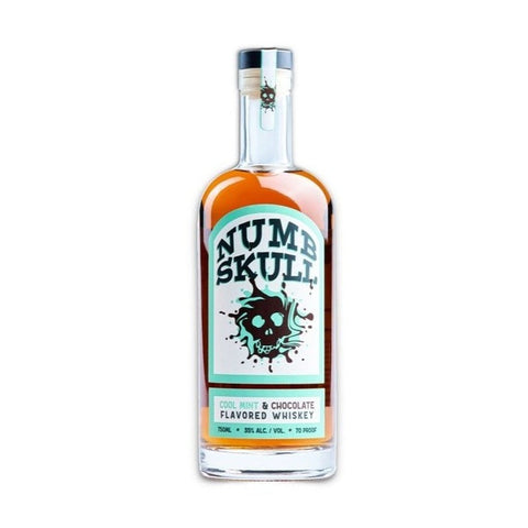 Numbskull Cool Mint & Chocolate Flavored Whiskey 750 ml bottle