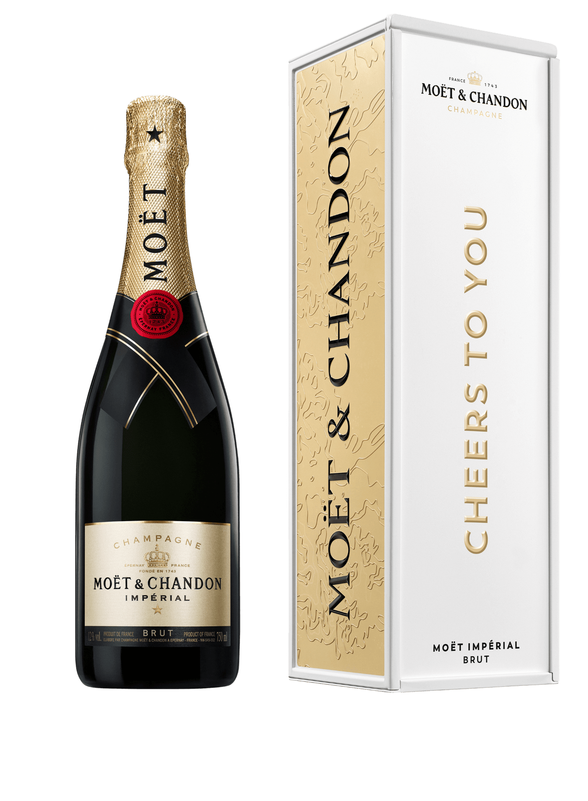Moet Chandon Brut Cheers To You 750ml