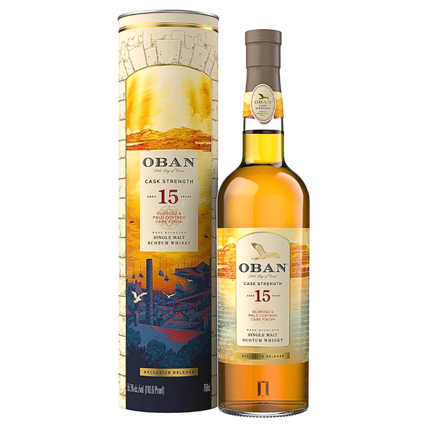 Oban Cask Strength Oloroso and Palo Cortado Cask Finish 15 year 750 ML