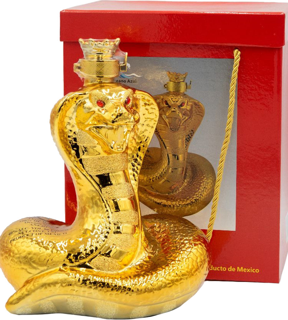Oceano Azul Serpente D'oro Anejo Tequila 750ml