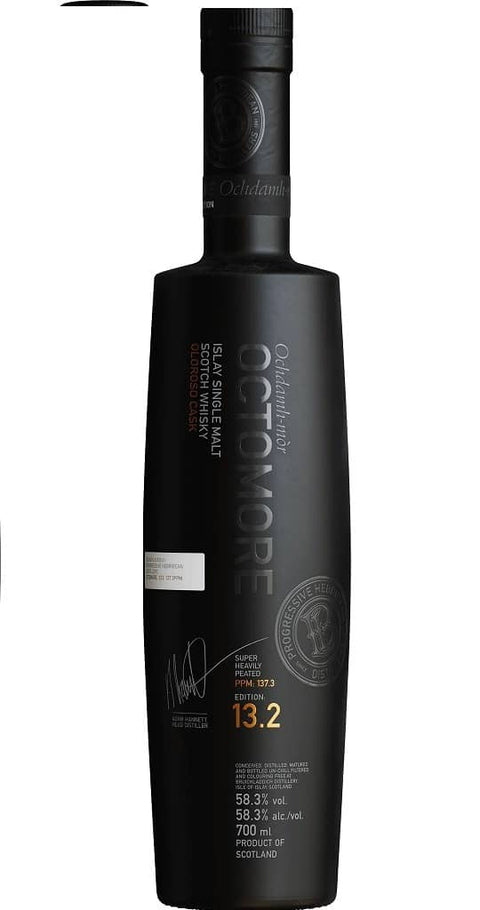 Bruichladdich Octomore Scotch Single Malt Whiskey 10 year 750 ml