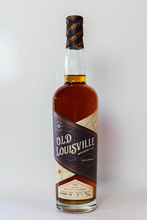 Old Louisville Whiskey Co Single Barrel Uncut straight bourbon 10 years old 750ml