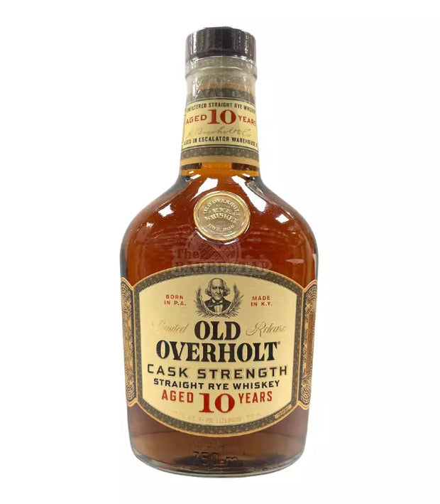 Old Overholt Cask Strength Straight Rye Limited Release 10 year 750 ml