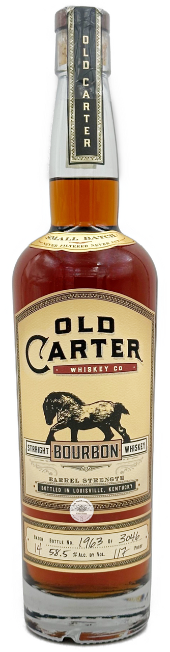 Old Carter Straight Rye Small Batch 14 750ml