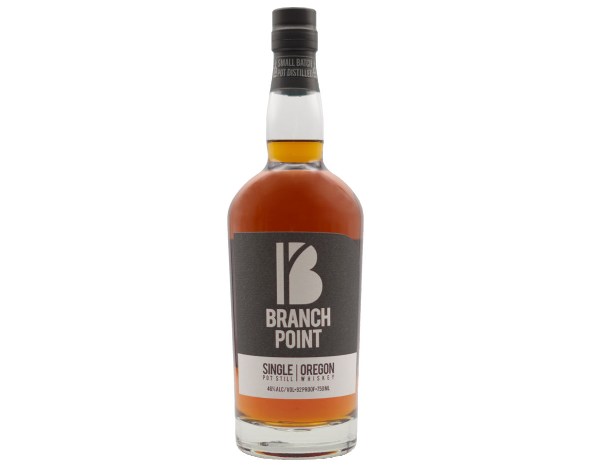 Branch Point Single Oregon Pot Still Whiskey Small Batch Pot Distilled 3 year