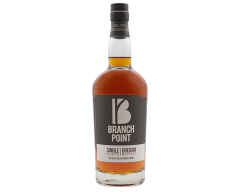Branch Point Single Oregon Pot Still Whiskey Small Batch Pot Distilled 3 year