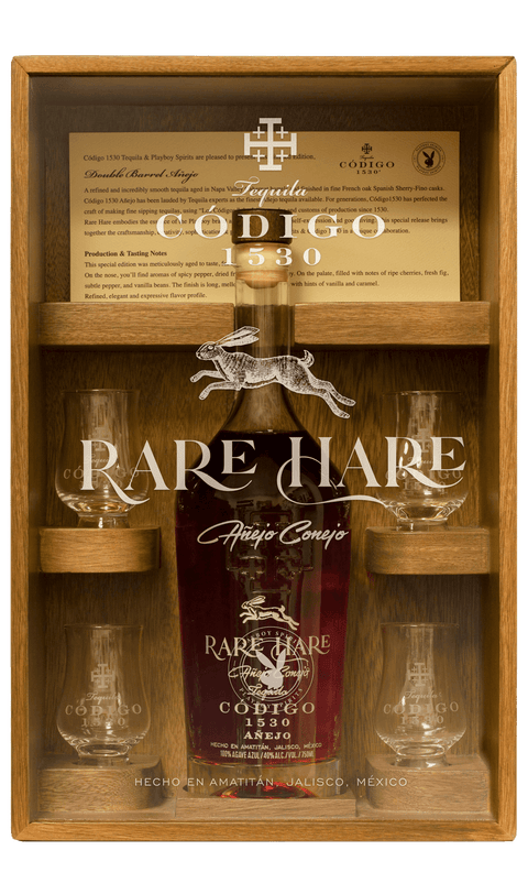 Codigo 1530 Playboy Rare Hare Anejo Tequila 750ml