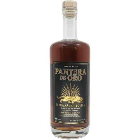 Pantera De Oro Extra Anejo Tequila 1L bottle
