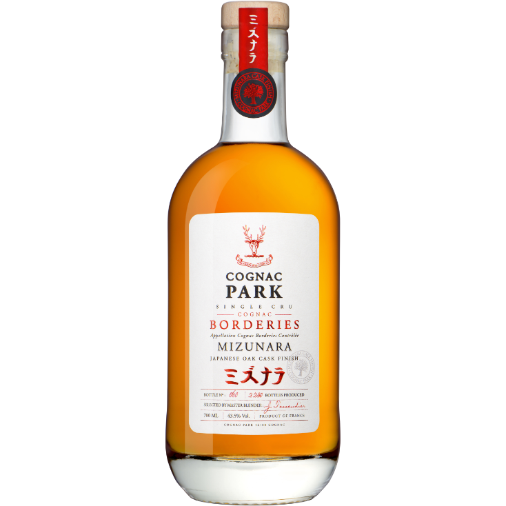 Cognac Park Mizunara Japanese Oak Cask Finish Single Cru Borderies Cognac 750 ml
