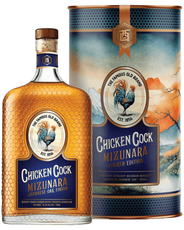 Chicken Cock Mizunara Fourh Edition Japanese Oak Kentucky Straight Bourbon 750 ML