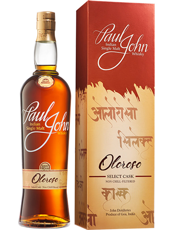 Paul John Oloroso Indian Single Malt Whisky 750 ml